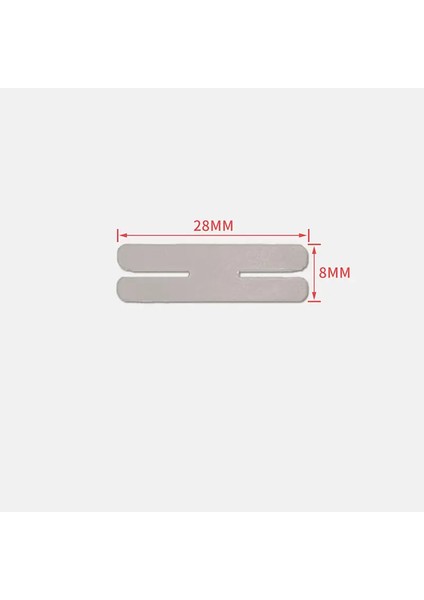 Nikel Punta Levha 26X8X0.12MM