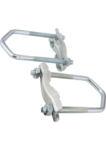 Geylani Anten Kelepçesi 2 Adet 10 cm x 6 cm Dayanıklı Tasarım ile Kolay Kurulum