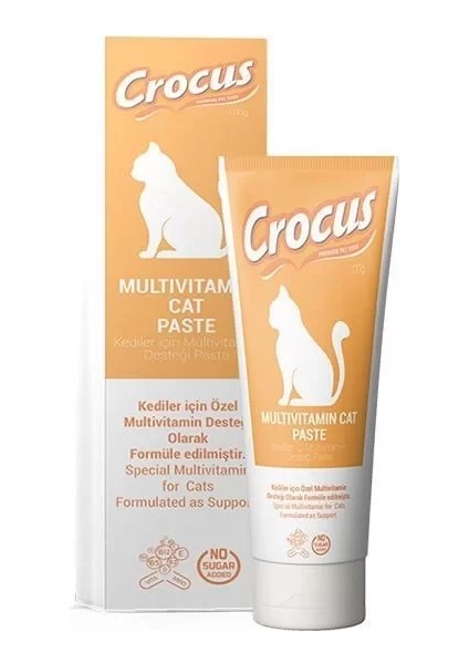 Multivitamin Kedi Malt Macunu 100 gr