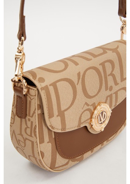 Taba Kumaş Dokulu Omuz Çantası modelleri