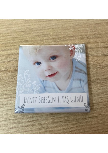 Yaş Hatırası Fotoğraf Baskılı Buzdolabı Magneti -30 Adet