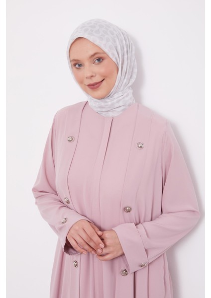 Pudra Düğme Detay Ferace fırsatları