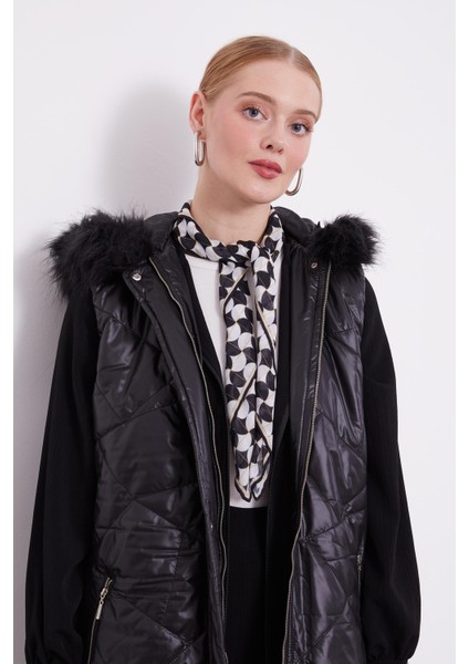 Siyah Kapitone Şişme Yelek fırsatları