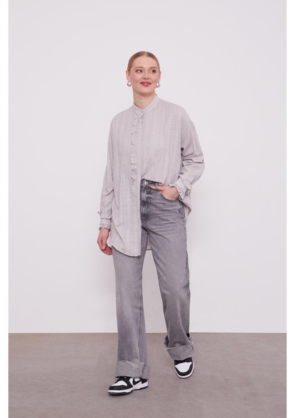 Taş Patı Fırfırlı Gömlek fiyatları