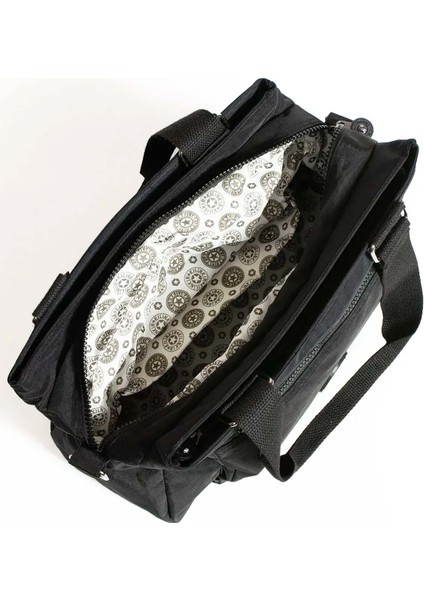 Kadın Büyük Boy Suya Dayanıklı Krinkıl Kumaş Çapraz ve Omuz Askılı Çanta indirimleri