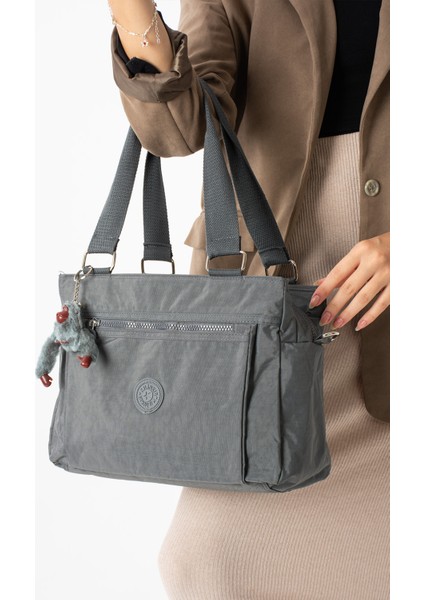 Kadın Büyük Boy Suya Dayanıklı Krinkıl Kumaş Çapraz ve Omuz Askılı Çanta modelleri