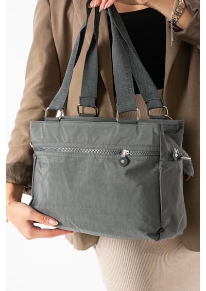 Kadın Büyük Boy Suya Dayanıklı Krinkıl Kumaş Çapraz ve Omuz Askılı Çanta fırsatları