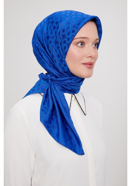 Saks S Desen Krstal Jakar Eşarp