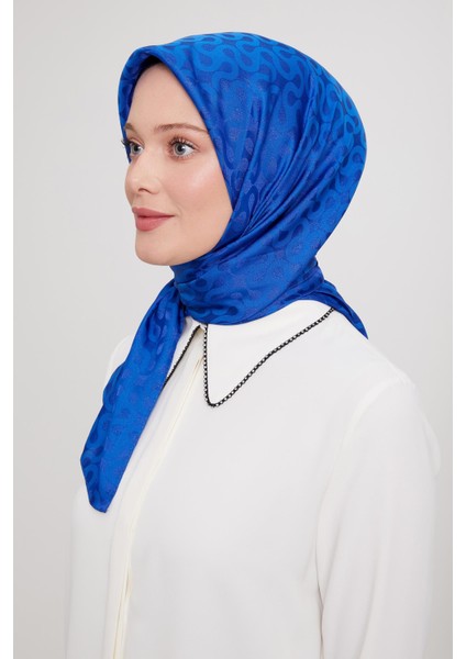 Saks S Desen Krstal Jakar Eşarp