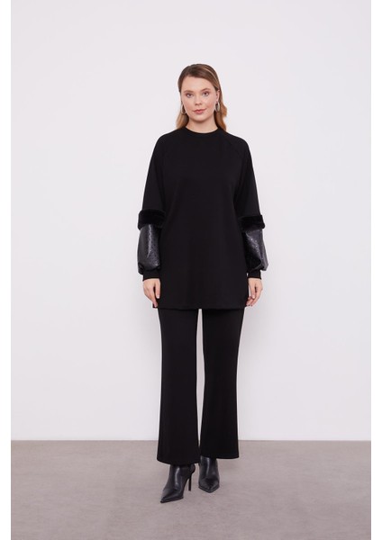 Siyah Deri Detaylı Scuba Spor Takım fiyatları