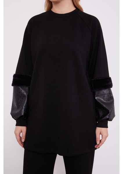 Siyah Deri Detaylı Scuba Spor Takım indirimleri