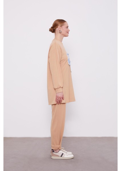 K.bej Kot Detaylı Spor Takım modelleri