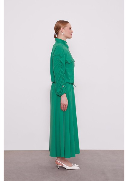 Benetton Bomber Ceketli Etek Takım
