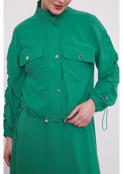 Benetton Bomber Ceketli Etek Takım