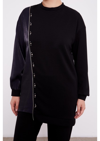 Siyah Zincir Detaylı Spor Takım modelleri