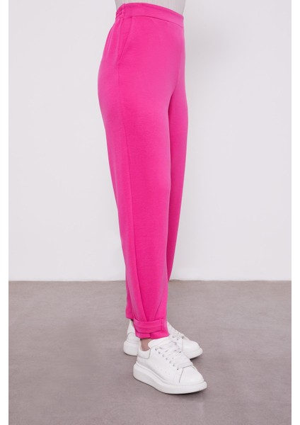 Fuşya Kot Detaylı Spor Takım fırsatları