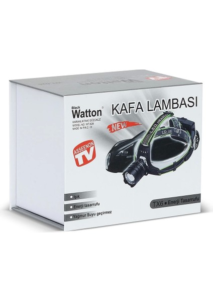 Tx6 LED Şarjlı Kafa Lambası WT-626