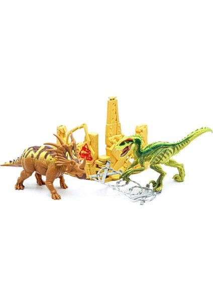 Dinozor Macerası Başlasın! Primal Clash 2 Figürlü Muhteşem Dinozor Seti