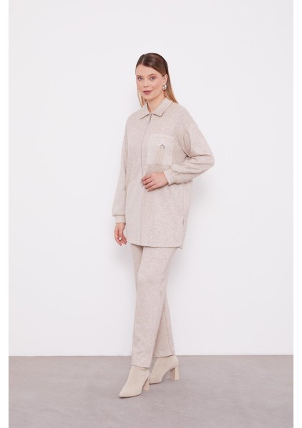 Bej Kuşgözü Detaylı Kaşmir Takım fiyatları