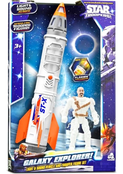 Galaksilerin Kahramanı Ol! Star Troopers Galaxy Explorer Oyun Seti