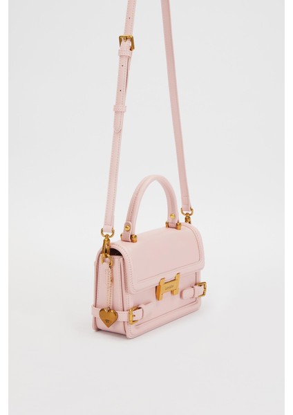 Pembe Kemer Detaylı El Çantası fiyatları