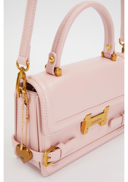 Pembe Kemer Detaylı El Çantası modelleri