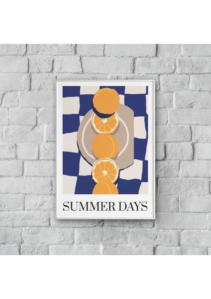 "summer Days" Poster Tablo