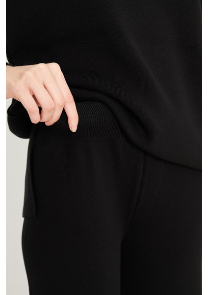 Kadın Polo Yaka Alt Üst Triko Takım 1307 fırsatları