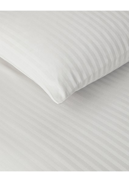 Crystal Ipeksi Twill Super King Plus Nevresim Takımı 260X240 cm Beyaz fırsatları