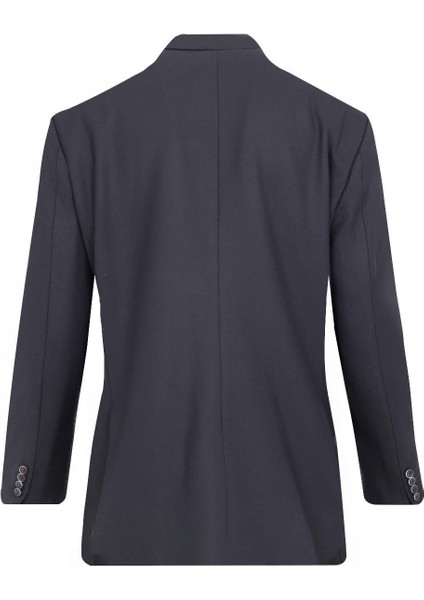 Lacivert Mono Yaka Klasik Ceket fiyatları