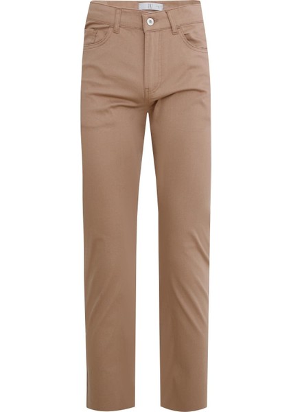 Bej Slim Fit 5 Cep Pantolon
