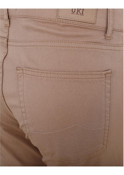 Bej Slim Fit 5 Cep Pantolon modelleri