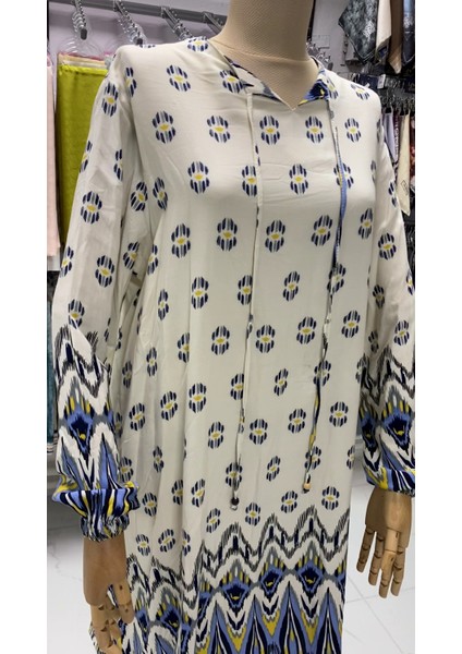 Kado Yakası Bağlamalı Tunik 8517 1408