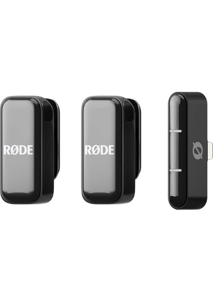 Wireless Micro Lightning Ikili Kablosuz Yaka Mikrofonu