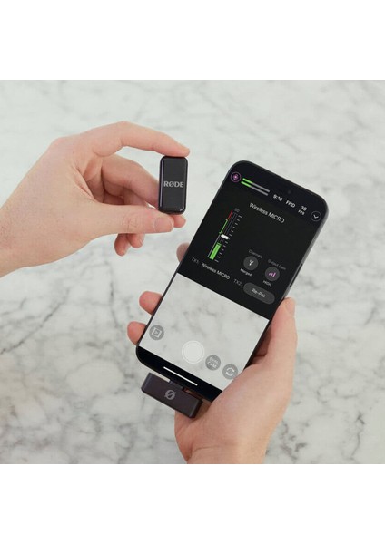 Wireless Micro Lightning Ikili Kablosuz Yaka Mikrofonu