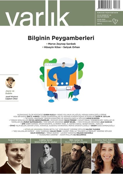 Varlık Dergisi 1408.Sayı (Ocak 2025)