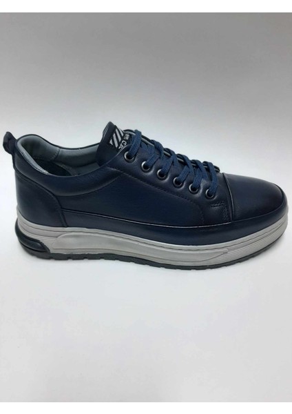 Deri Bağcıklı Lacivert Kışlık Erkek Ayakkabı C-711359RW