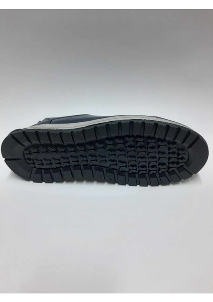 Deri Bağcıklı Lacivert Kışlık Erkek Ayakkabı C-711359RW fırsatları