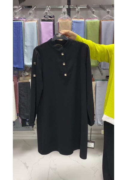 Haya Kare Çıtçıtlı Tunik 1328 1272