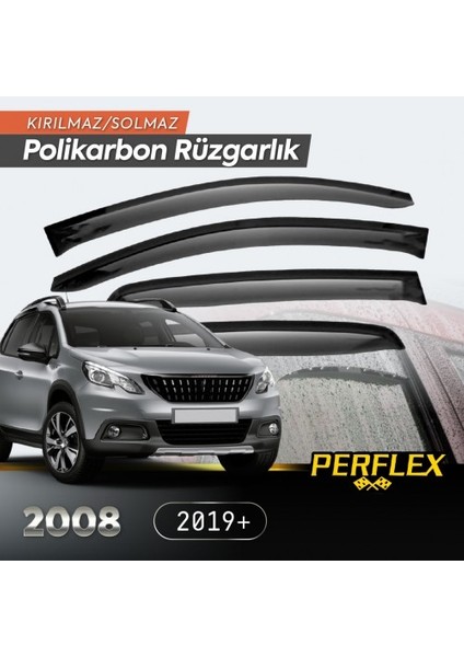 Peugeot 2008 2019+ Cam Rüzgarlığı V2