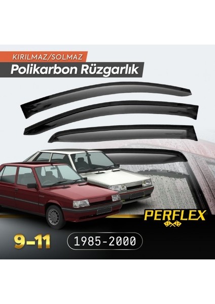 Renault 9-11 1985-2000 Cam Rüzgarlığı V2 Mugen