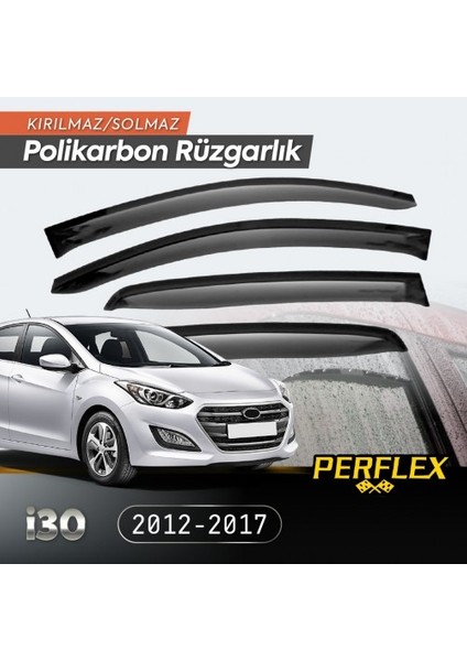 Hyundai I30 2012-2017 Cam Rüzgarlığı V2 Mugen