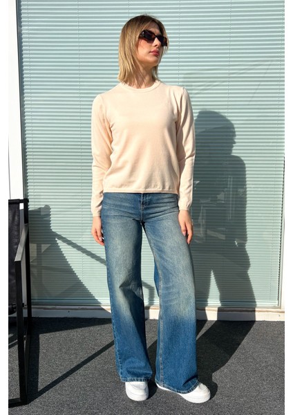 Kadın Bisiklet Yaka Triko Kazak 5680 indirimleri