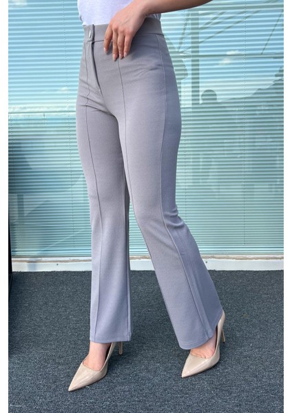 Kadın Ispanyol Krep Pantolon 7885 modelleri