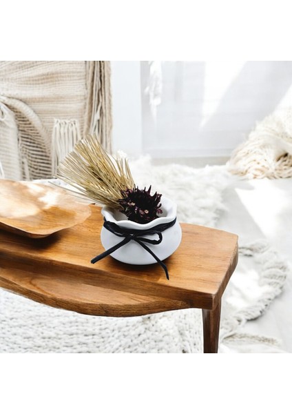 Luna Dekoratif Mumluk & Saksı | El Yapımı Obje | Çok Amaçlı Kullanım | Tekli | Sukulent Saksısı fırsatları