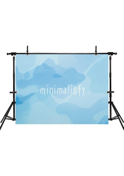 Mavi Tonların Dansı: 200X150CM Arka Plan, Dinginlik ve Ferahlık Için Stüdyo Fonu fiyatları