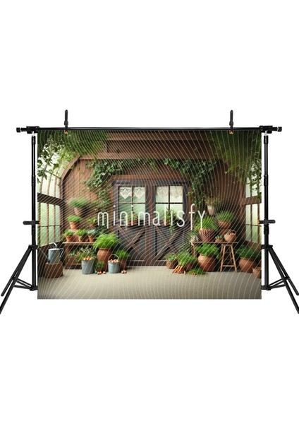 Bahçe Temalı Arka Plan: Bitkiler ve Sebzelerle Dolu 200X150CM Stüdyo Fonu fiyatları