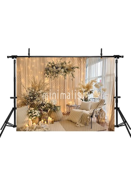 Modern ve Şık Arka Plan ile 200X150CM, Sıcak Atmosfer ve Doğal Güzellik, Stüdyo Fonu
