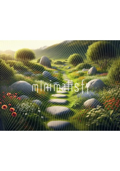Büyüleyici Doğa Arka Planı, 200X150CM, Stüdyo Fonu