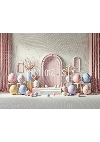 Yaz Sıcaklığında Renkli Bir Arka Plan - 200X150CM - Stüdyo Fonu